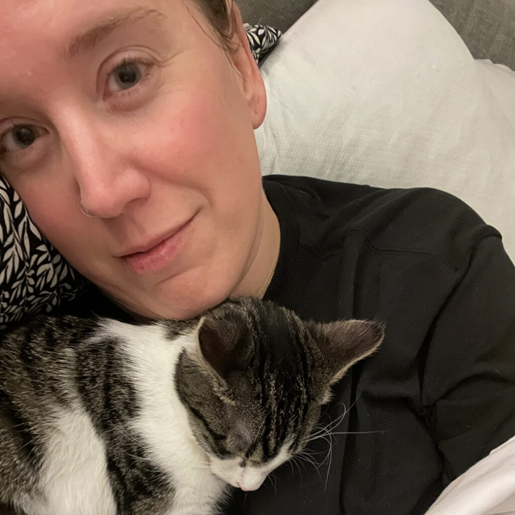 Miso and New Mom Erin